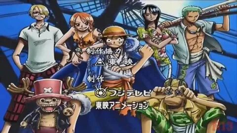 One piece open
