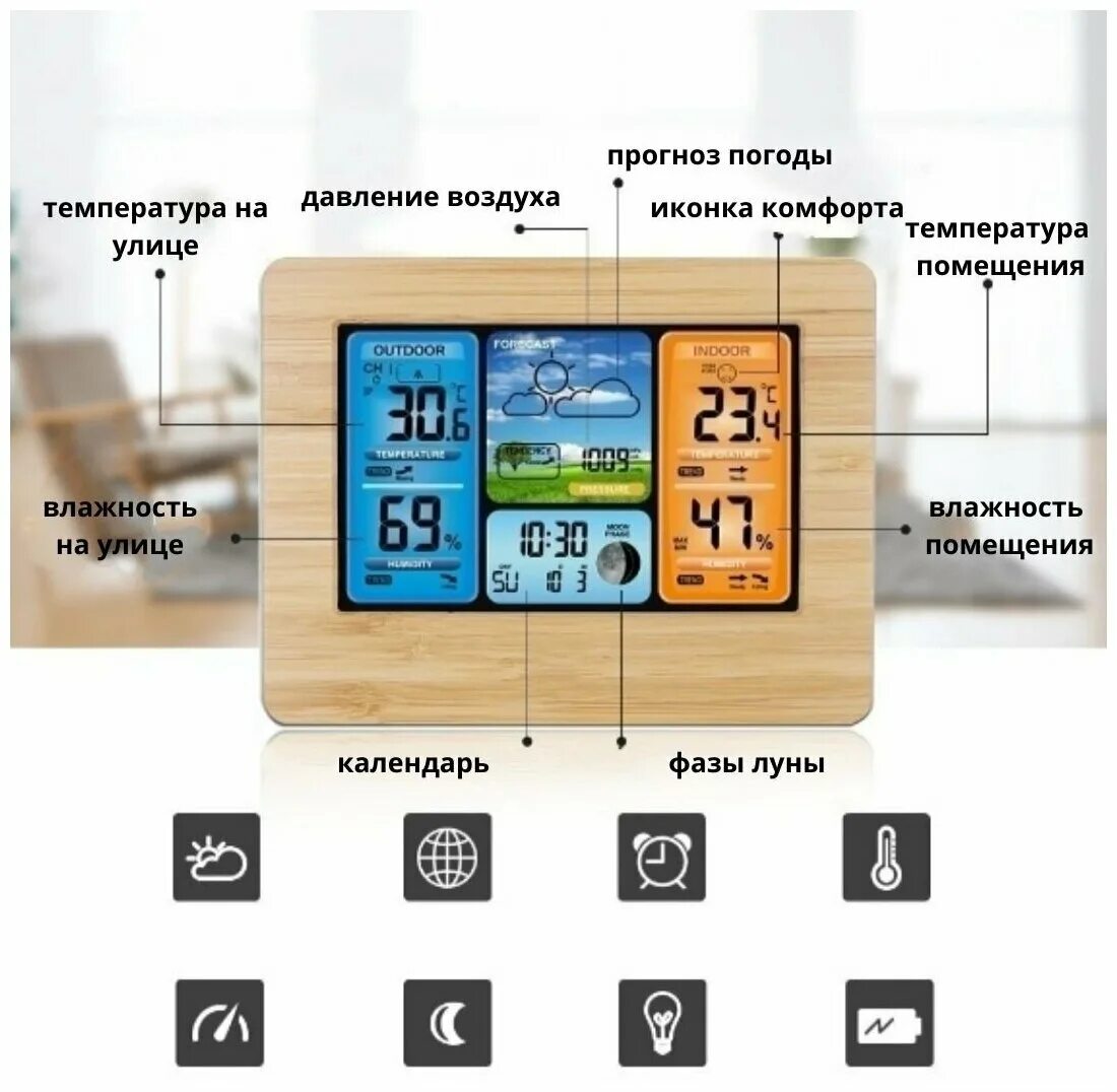 Fanju метеостанция инструкция