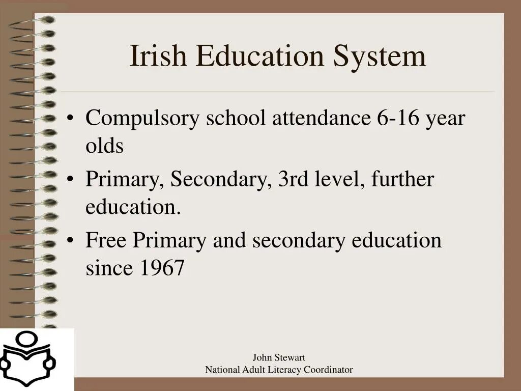 Irish Education System. Compulsory secondary Education. Compulsory Education and secondary Education. Irish Education System Levels. Compulsory age