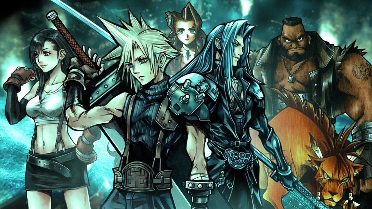 Final fantasy 7 материи. Final Fantasy VII (1997). Файнал фэнтези 7 ремейк. Последняя фантазия 7 ремейк. Ff7.