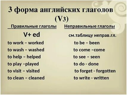 Красивые формы на английском
