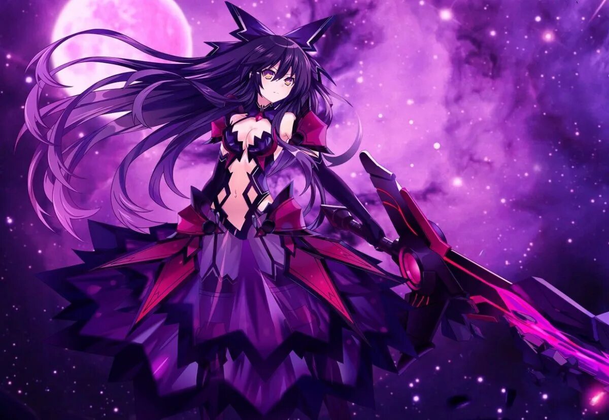 Обои рандеву. Tohka Yatogami Dark. Тенка Ятогами Date a Live. Тока Ятогами арт инверсия.