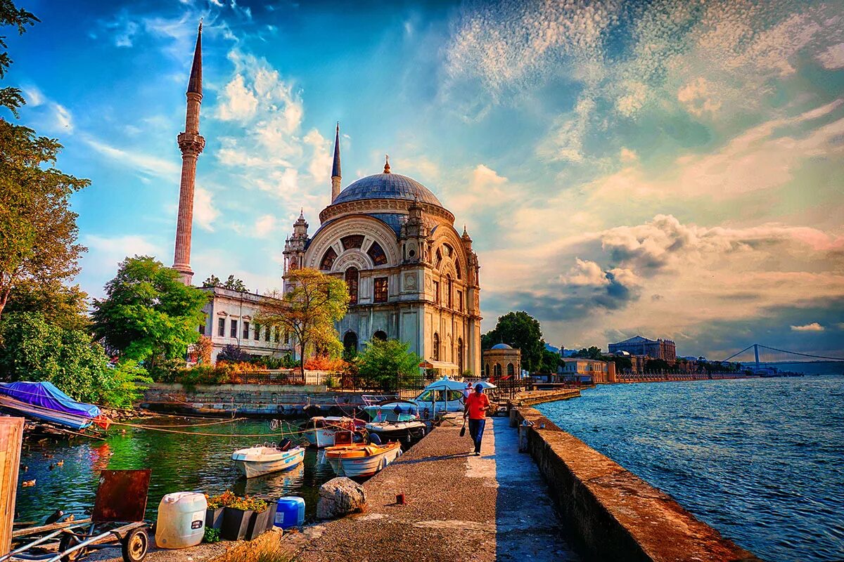 Стамбул часовой. Мечеть Долмабахче. Стамбул Босфор. Турция Истанбул. Стамбул достопримечательности Босфор.