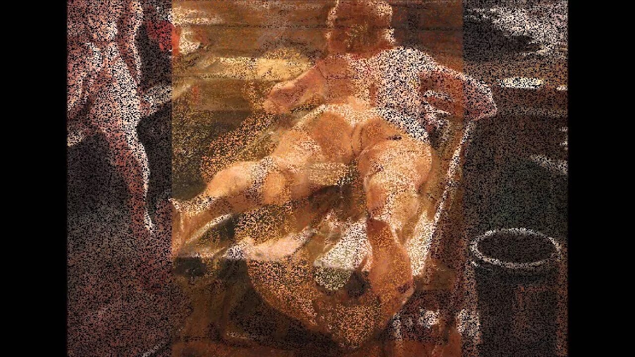 "Russian Russian bath, two fat men are." - image created in Shedevrum