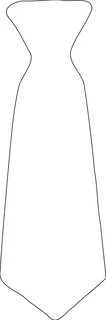 Neck Tie Coloring Page - GreatestColoringBook.com