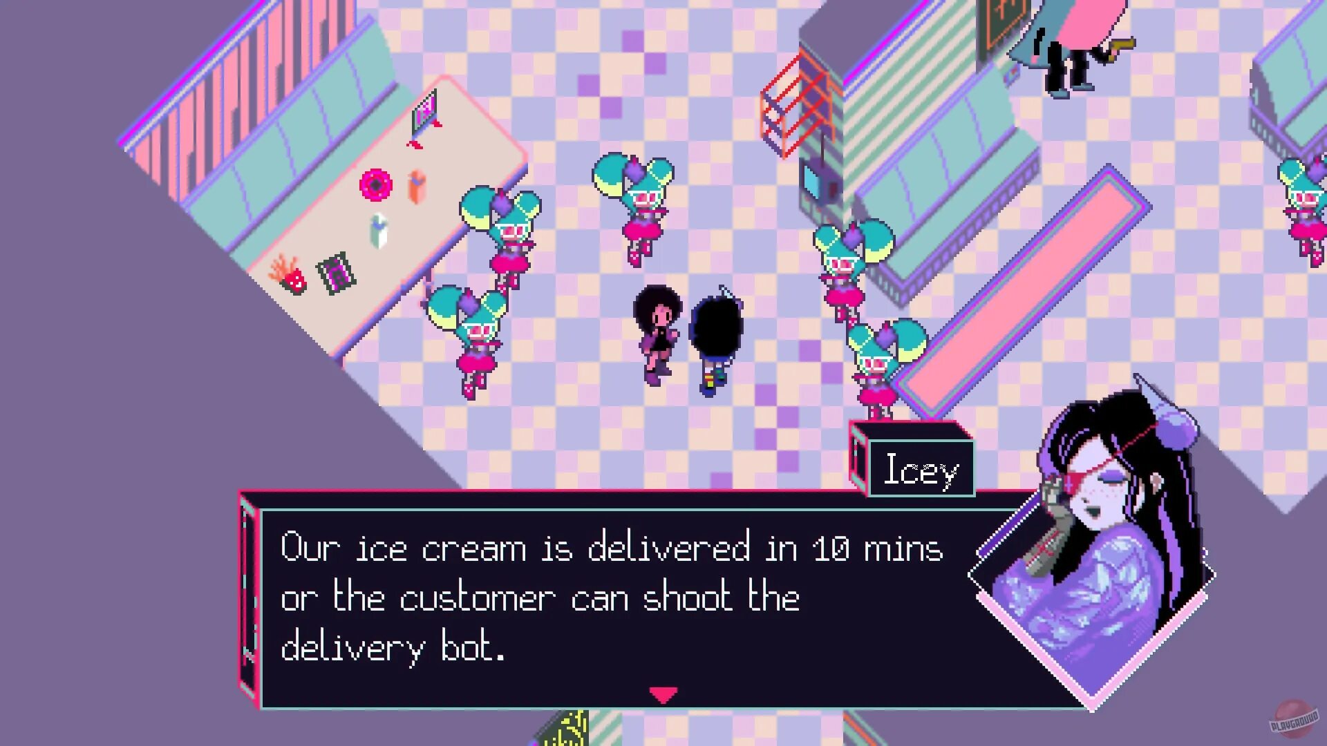 Keylocker turn based cyberpunk action. Keylocker game. keylocker.