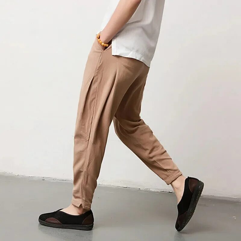 Мужские льняные брюки Monsoon. Lee штаны l76ectzt. Baggy Loose Cotton Harem Pants мужские. Мужчина в льняных брюках. Купить брюки мужские лен хлопок