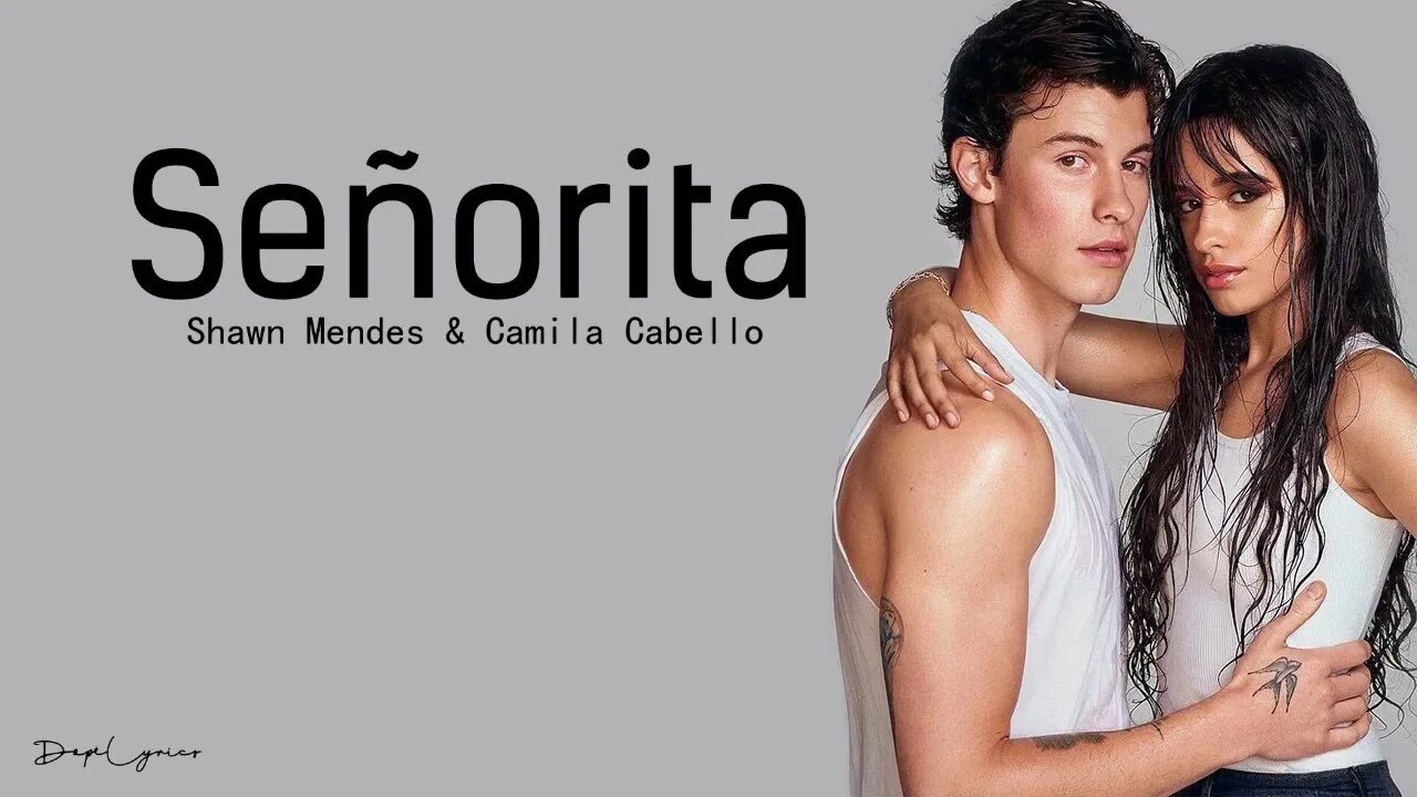 Shawn Mendes Camila Cabello Senorita. Call me Senorita. I Love you when you Call me Senorita. I Love you Seniorita.