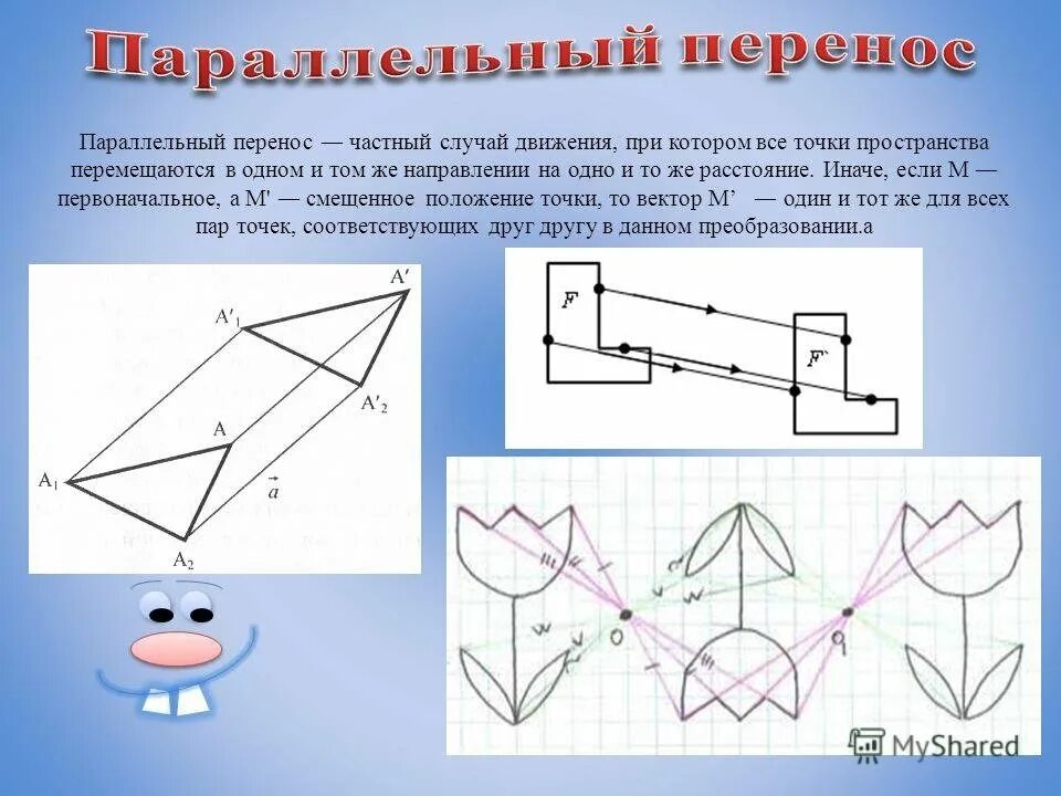 Параллельный поворот геометрия. Параллельный перенос и поворот 9 класс. Геометрия движение параллельный перенос. Движение геометрия 9 класс параллельный перенос фигуры. Симметрия Центральная и осевая движение в геометрии 9 класс.