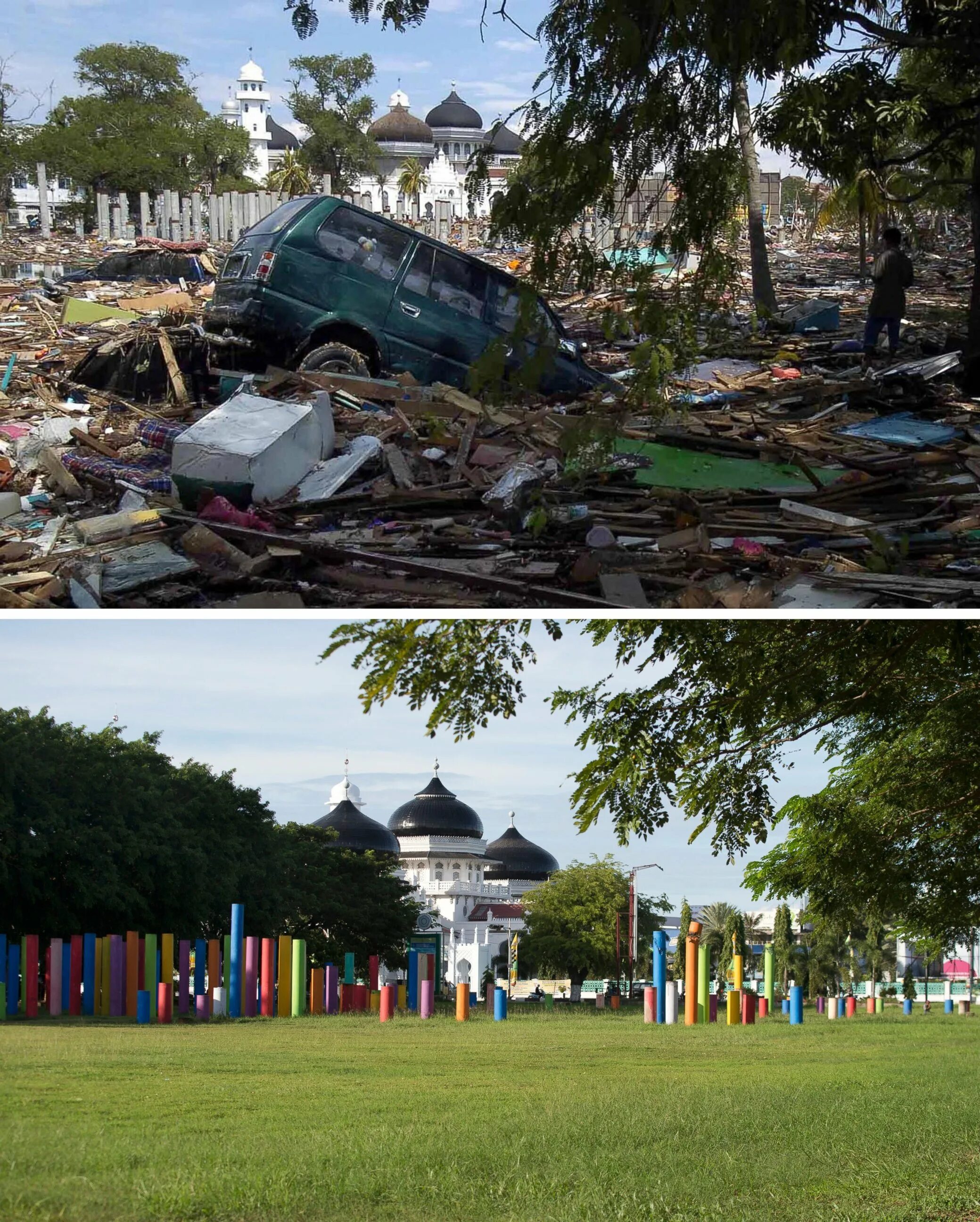 Землетрясение в тайланде 2004. Индонезия 2004 год ЦУНАМИ.