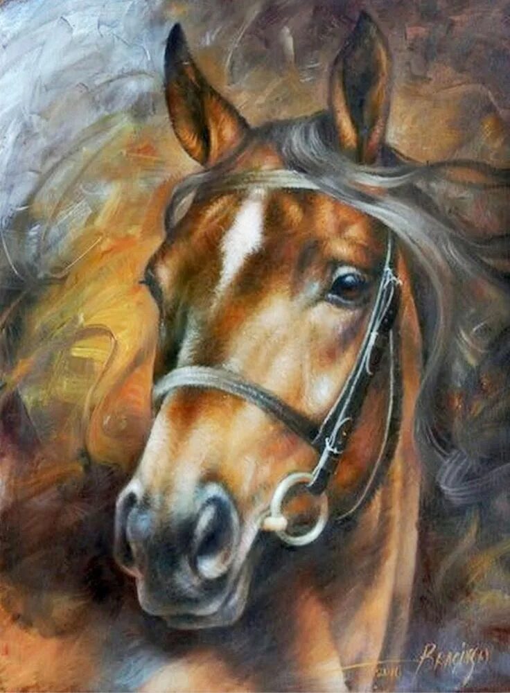 Картины с лошадьми Артура Брагинского. Лошади в живописи.