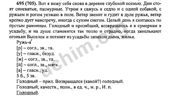 Русский язык 5 класс ладыженская номер 695. Русский язык 5 класс 2 часть номер 695. Русский язык 5 класс 2 часть страница 132 упражнение 695.