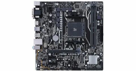 Материнская плата asus prime a320m e