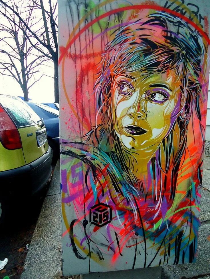 C215 Street artist Кристиан Гуэми. C215 стрит арты. С215 граффити. Художники стрит арта.