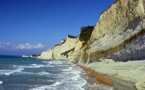 Loggas Beach / Corfu / Greece World Beach Guide.