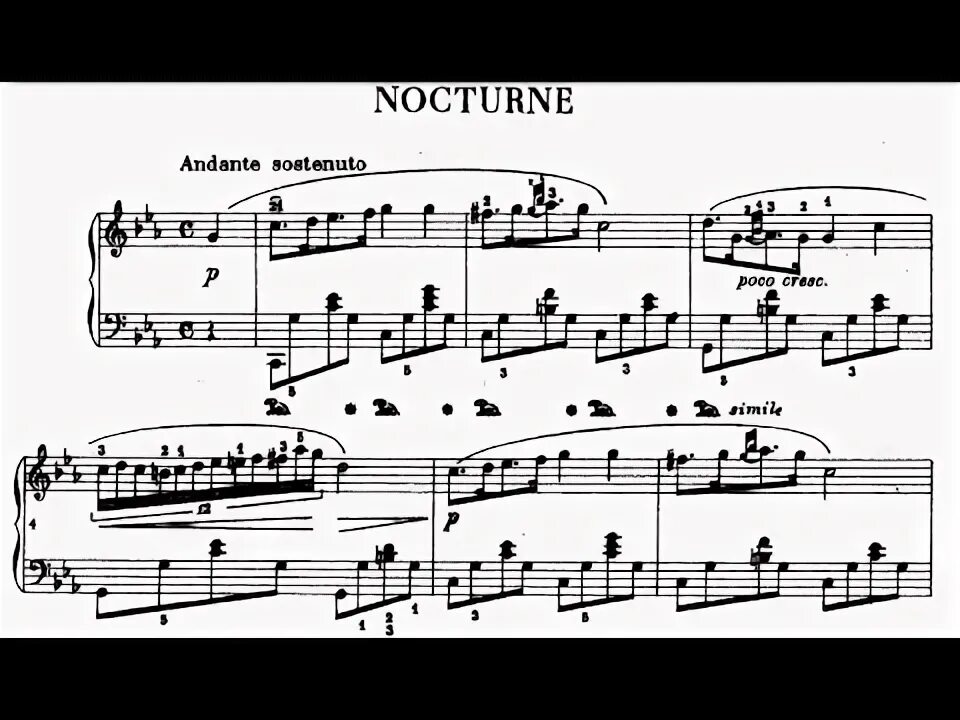 Ноктюрн шопена слушать фортепиано. Шопен Ноктюрн 21. Nocturne in c Minor op Posth b 108.