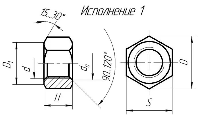 42 м2 20. Гайка 5915-70 чертеж. Гайка м42 ГОСТ 5915-70 на чертеже. Чертеж шестигранной гайки м30. Гайка м20*1,5 чертеж.