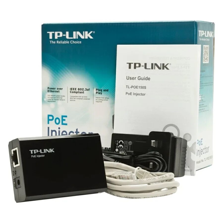 Poe инжектор tp link. POE-адаптер TP-link TL-poe150s. Инжектор TL-poe150s. TP-link TL-poe150s. РОЕ инжектор TL-poe150s.