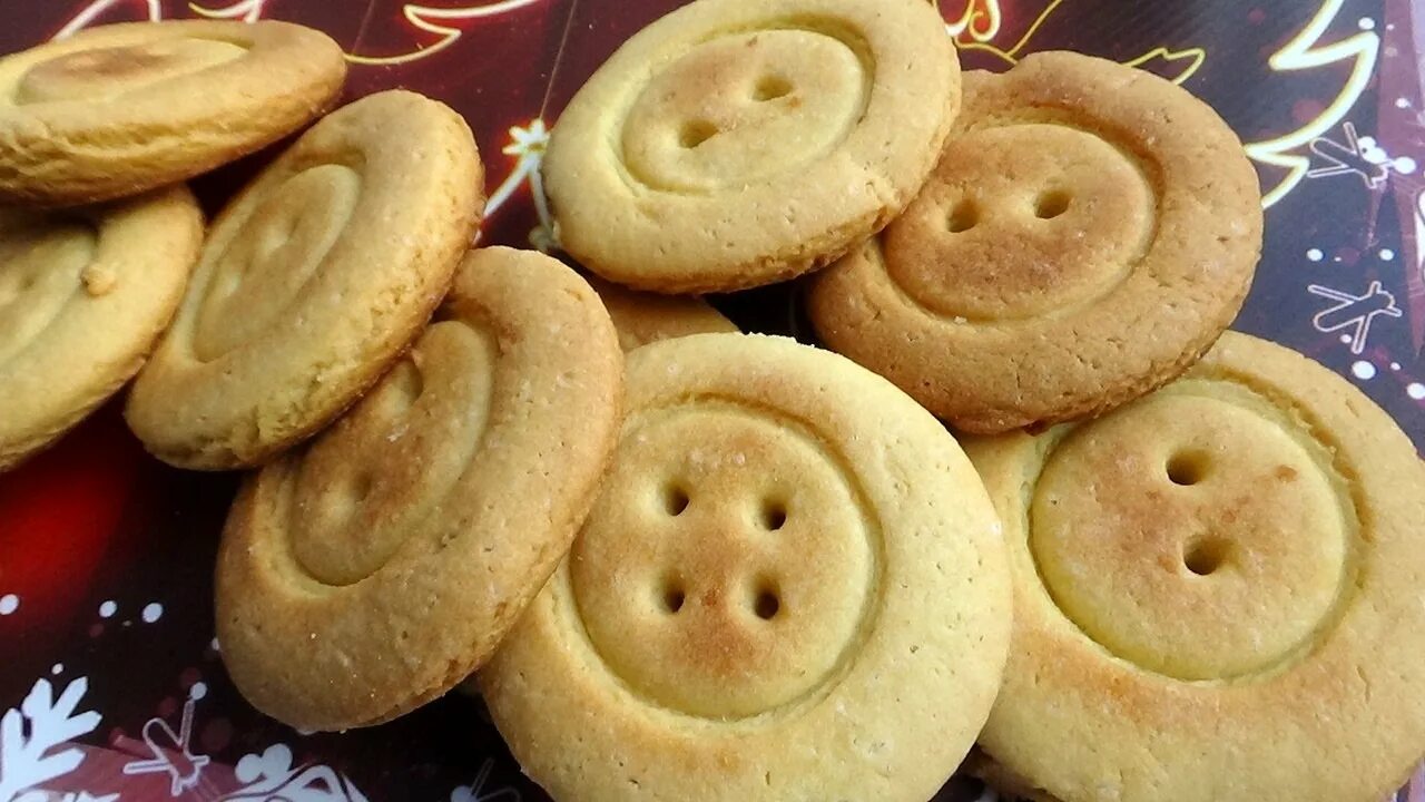 Shortbread Button Cookies Button cookies, Grandma cookies, Cookies