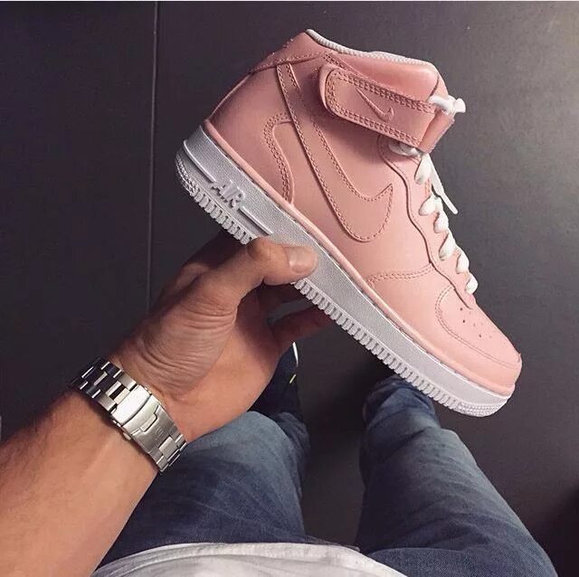 Nike Air Force 1'07 se Light Soft Pink. Air Force 1 Custom Sneakers Pink. Форсы найк розовые. Кроссовки найк Эйр Форс высокие розовые. Найк форсы розовые