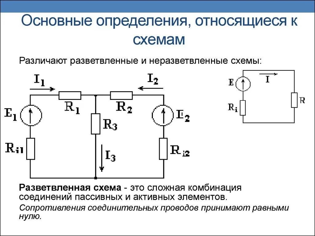 Пассивное соединение. Схема неразветвленной электрической цепи. схема с параллельным соединением пассивных элементов. разветвленные цепи постоянного тока, простейшая схема.. электротехника соединение проводов на схемах.