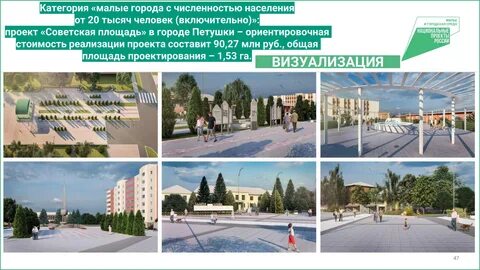 Проект малых городов