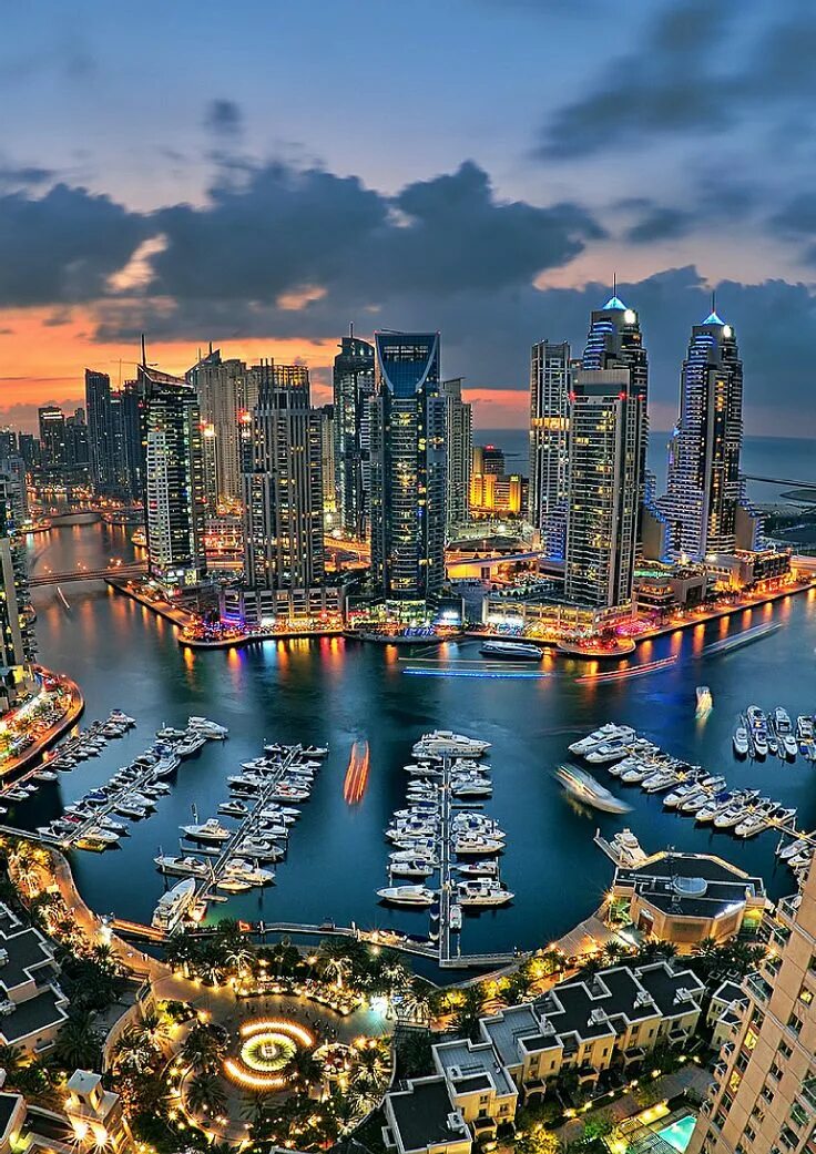 10 красивых стран. Дубай. Дубай Сити. Дубай 2022.