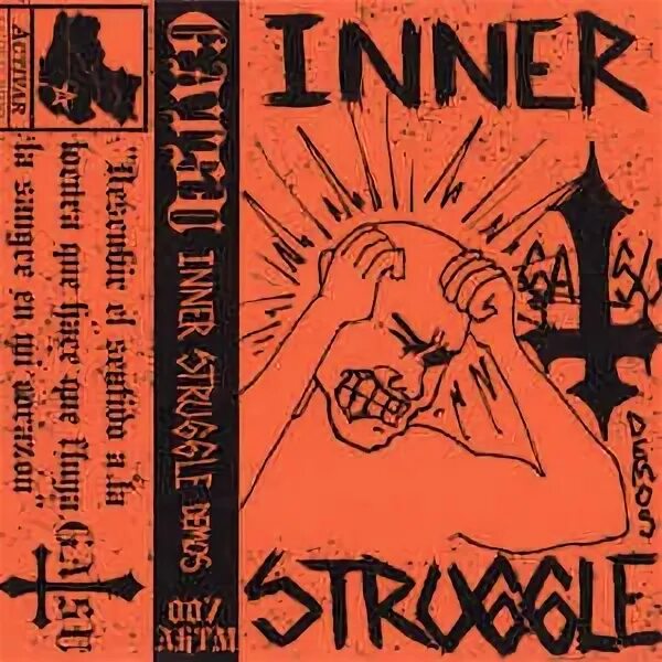 Inner struggle. Inner struggle