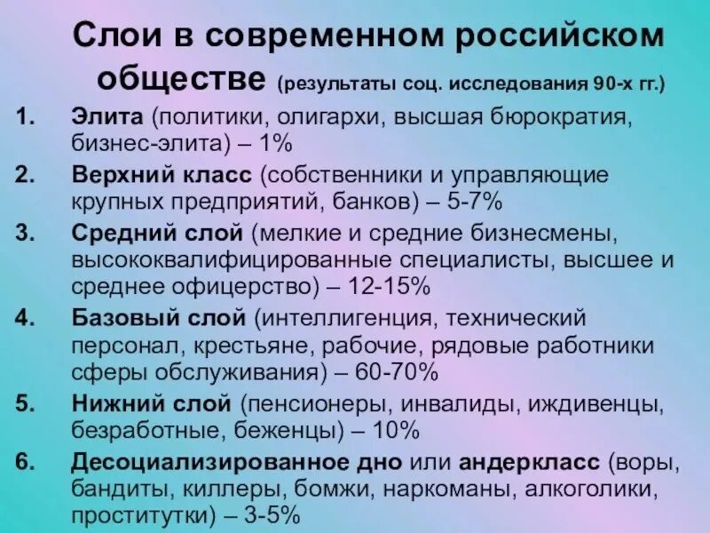 Социальные слои общества. Классы общества в России. Социальные классы в России. Слои в современном российском обществе.