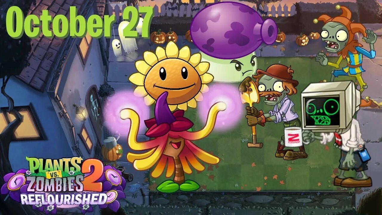 Plants zombies 2 reflourished. Plants vs Zombies reflourished. Растения из игры растения против зомби 2. Зомби против растений растения волшебник. Pvz2 reflourished Holiday Mashup.