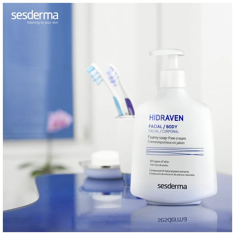 Sesderma Hidraven крем-пенка. Sesderma Hidraven гель для умывания. Sesderma Hidraderm умывалка. Sesderma cleanser