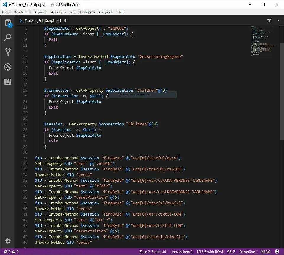 Визуал скрипт. Без gui. С Visual Studio code POWERSHELL. Invoke. Method invocation