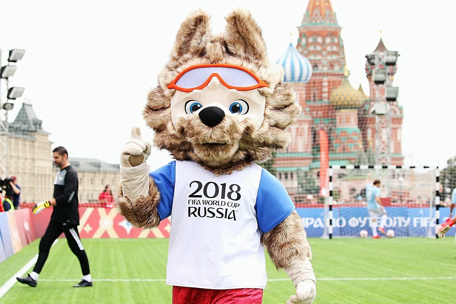 ФИФА 2018 Забивака. Символ ФИФА 2018 волк Забивака.