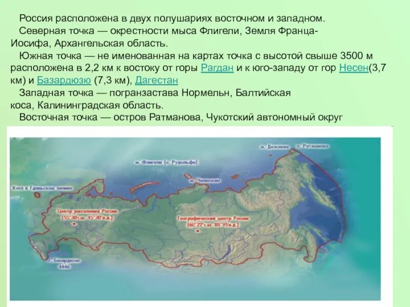 Западная точка рф. Расположение России в полушариях. В каком полушарии расположены. Россия расположена в полушариях. Территория России расположена.