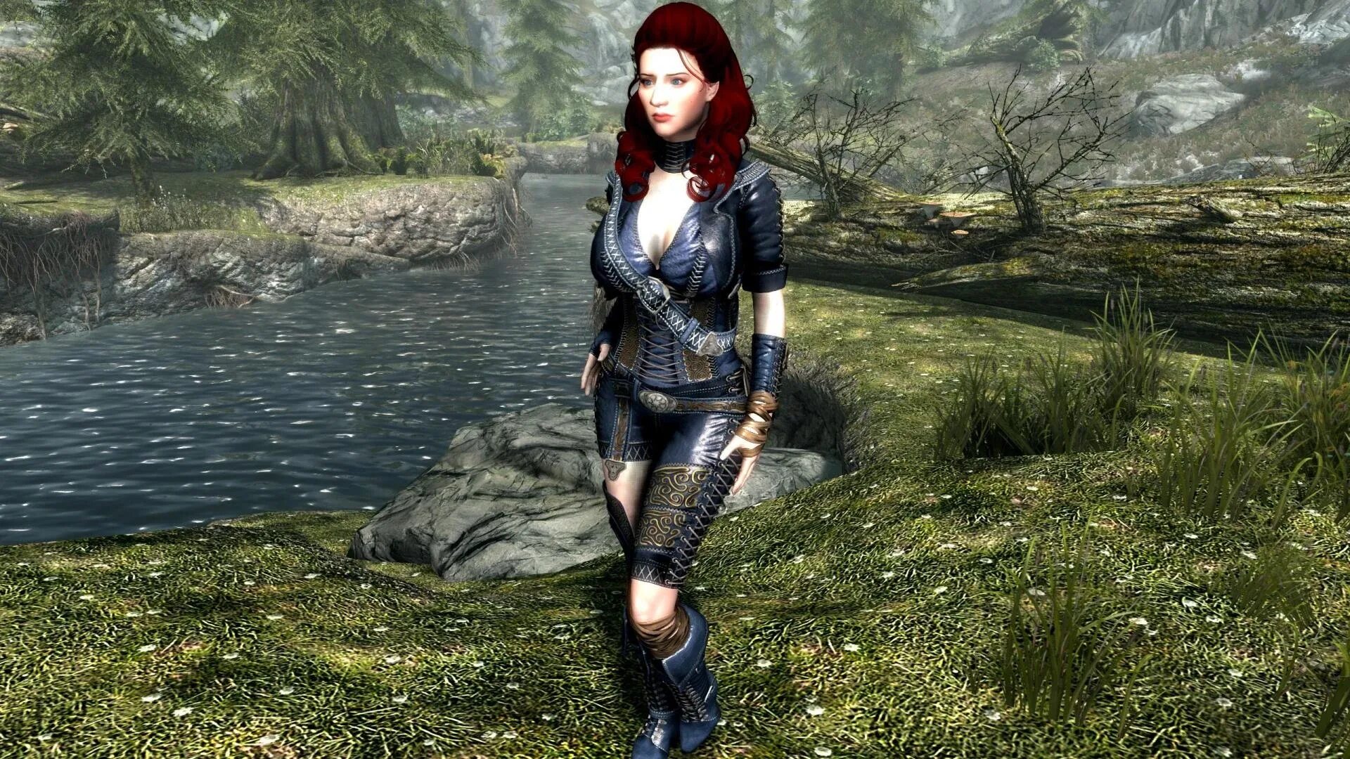 3bbb скайрим. Скайрим Ranger Armor UNP. CBBE 3bbb. Skyrim SSE CBBE 3ba.