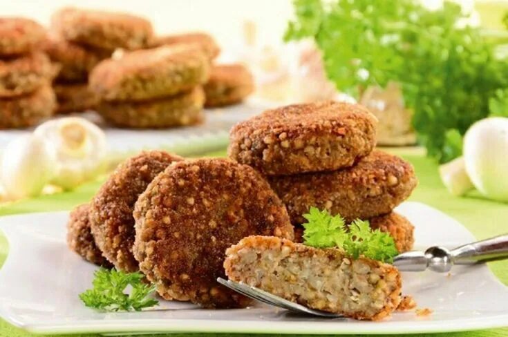 Гречневые котлеты рецепт с фото Котлеты гречневые Recipe Ethnic recipes, Food, Salmon burgers
