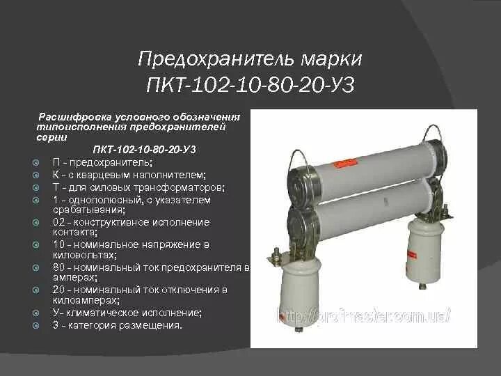 Купить ПКТ-101-6-31,5-40У3, предохранитель высоковольтный ET547496 в Екатеринбур - Товар на картинке можно купить.