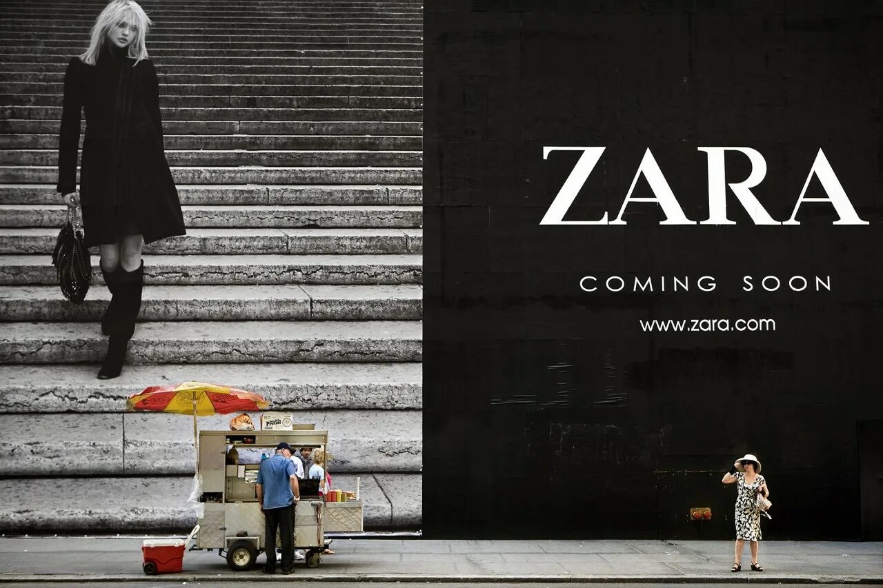 Нюанс реклама. Zara рекламный плакат. zara обложка. наружная реклама zara.