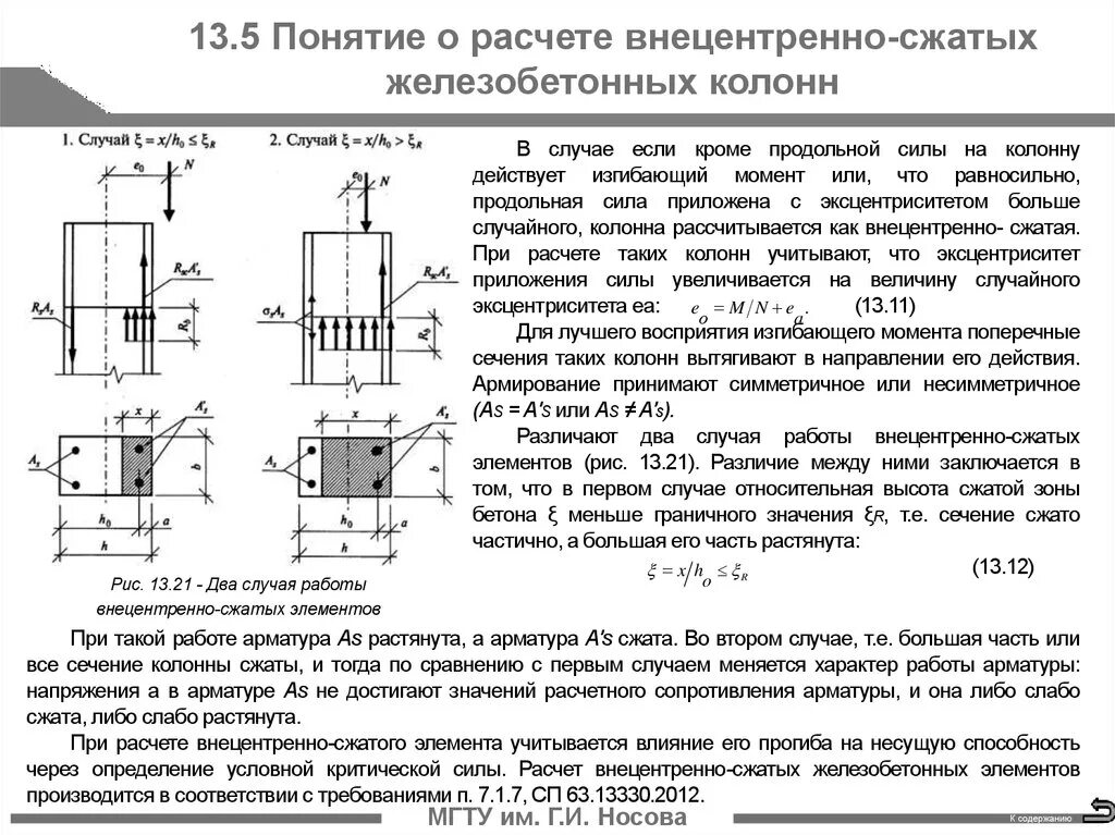 Изгиб колонны. Расчетная схема внецентренно сжатой колонны. Расчетная схема колонны внецентренно сжатого элемента. Расчетная длина внецентренно сжатого элемента железобетонных колонн. Расчетная схема внецентренно сжатой железобетонной колонны.