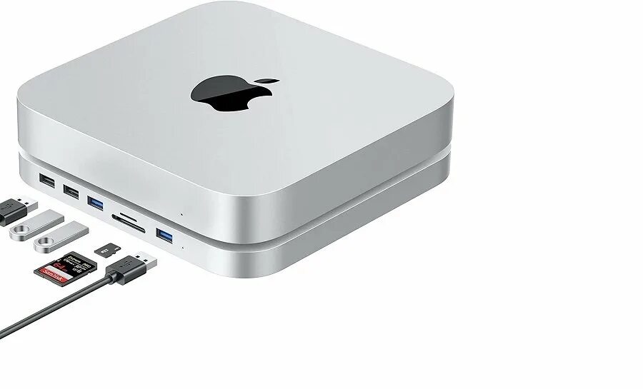 Apple mini m1. Satechi док станция Mac Mini. Apple Mac Mini m2. Mac Mini 2020 m1. Хаб SSD Mac Mini m2.