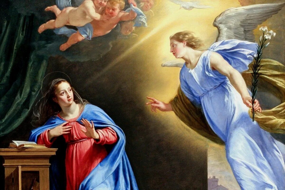 Явление ангела деве Марии Благовещение. Благовещение в 24 году какого числа
