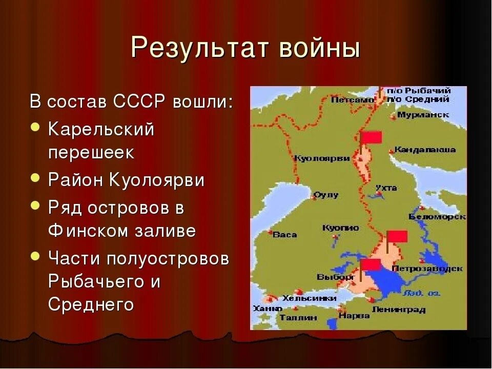 Причины советско финляндской войны и ее итоги. Итоги финской войны 1939-1940. Итоги советско финской войны. Ход русско финской войны.