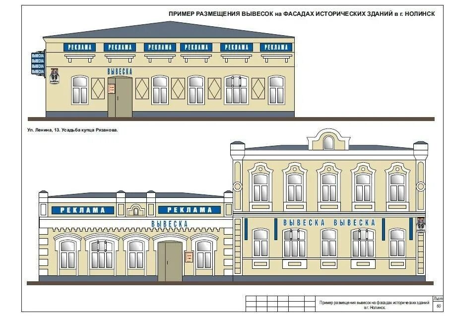Стандарты вывесок. Размещение вывески на фасаде. Размещение вывесок на фасаде здания. Регламент размещения вывесок на фасаде. Фасад магазина чертеж.