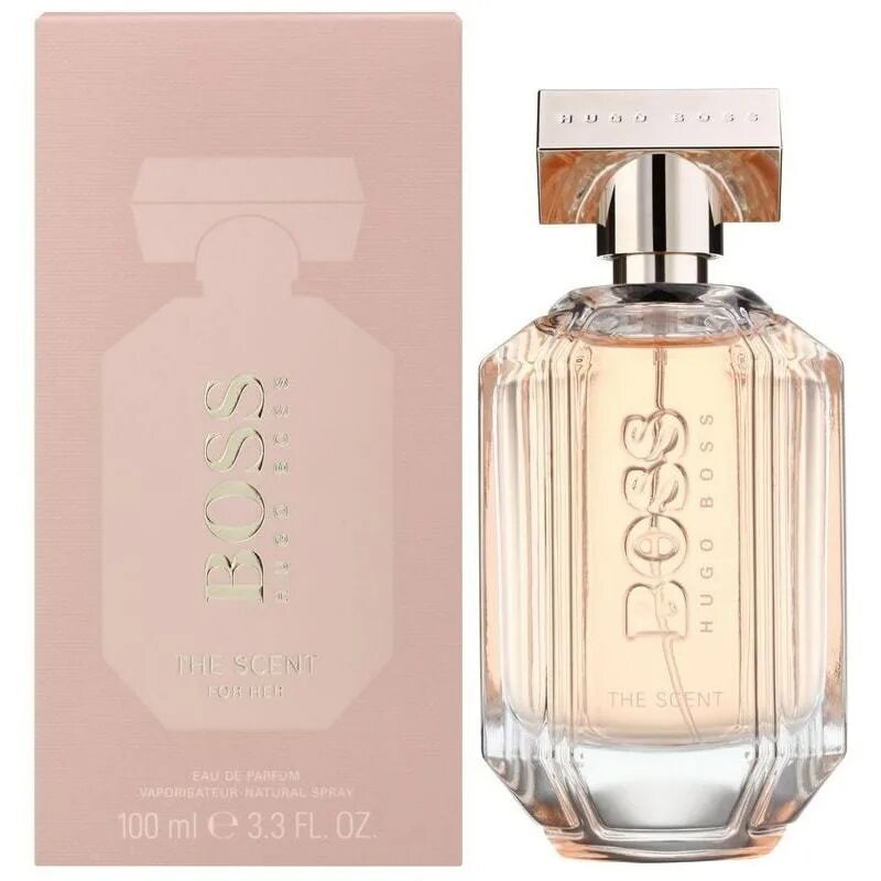 Духи босс розовые. Hugo Boss the Scent for her 50 ml. The Scent Hugo Boss женские. Хьюго босс женские духи. Духи Hugo Boss the Scent for her.