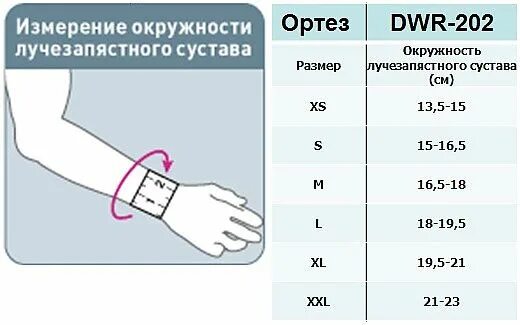 Ортез DWR 202. DWR 202 ортез для лучезапястного сустава. Лучезапястный сустав DWR-202 Orlett. [Орлетт