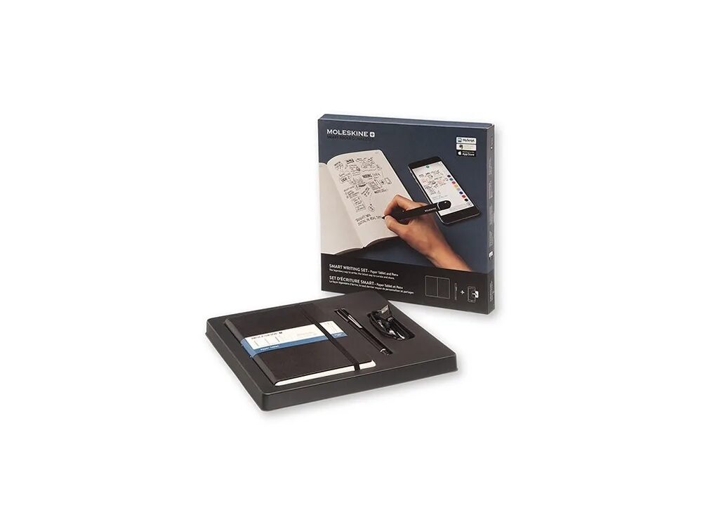 Smart write. Набор moleskine smart. moleskine smart writing set. дисплей настольный moleskine smart writing set. moleskine pen+.