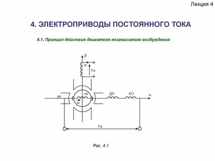 Пусковые работы электропривода
