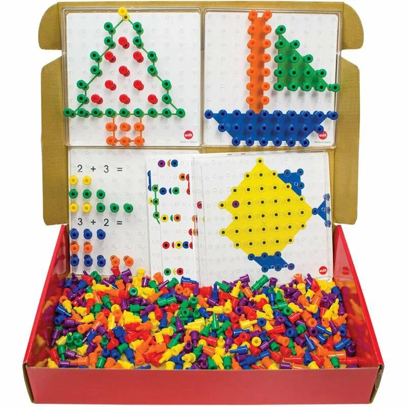 Техника мозаичного набора. Мозаика Peg Board. Деревянная мозаика для детей. Мозаика колышки. Конструктор с штырьками.