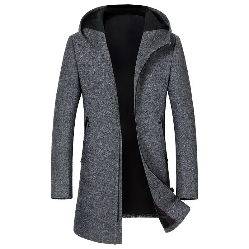 Пальто на молнии мужское. Wool Blend Coat пальто мужское\. Мужское пальто woolen Coat. Мужской шерстяной тренч Batmo. Пальто с капюшоном Kiabi мужское.