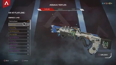 Supernova VK-47 Flatline Legendary Skin Apex Legends. 